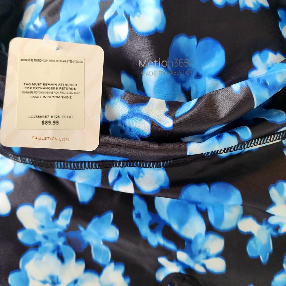NWT Fabletics Anywhere Motion365+ Shine Legging